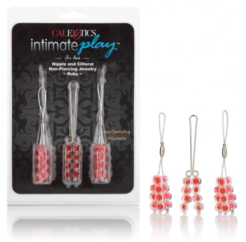   Calexotics Intimate Play Nipple and Clitoral Non-Piercing Body Jewelry  