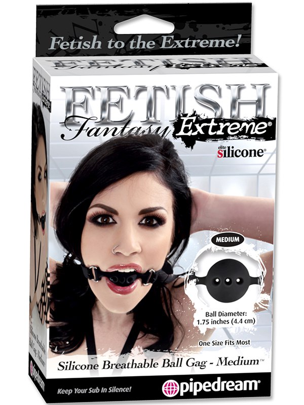  Silicone Breathable Ball Gag  Medium