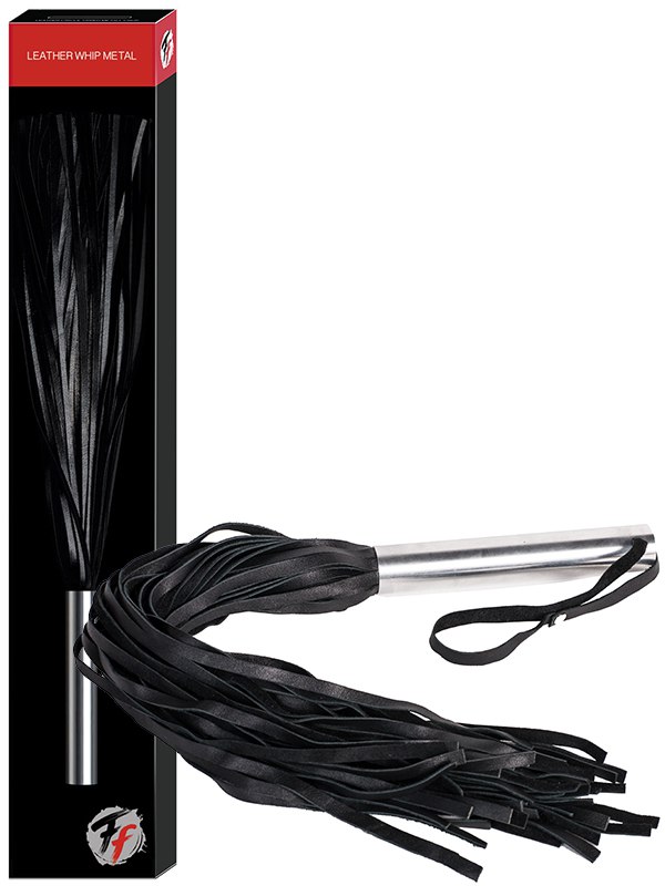   Leather Whip Metal     