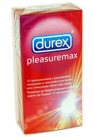  Durex Pleasuremax - 12 .