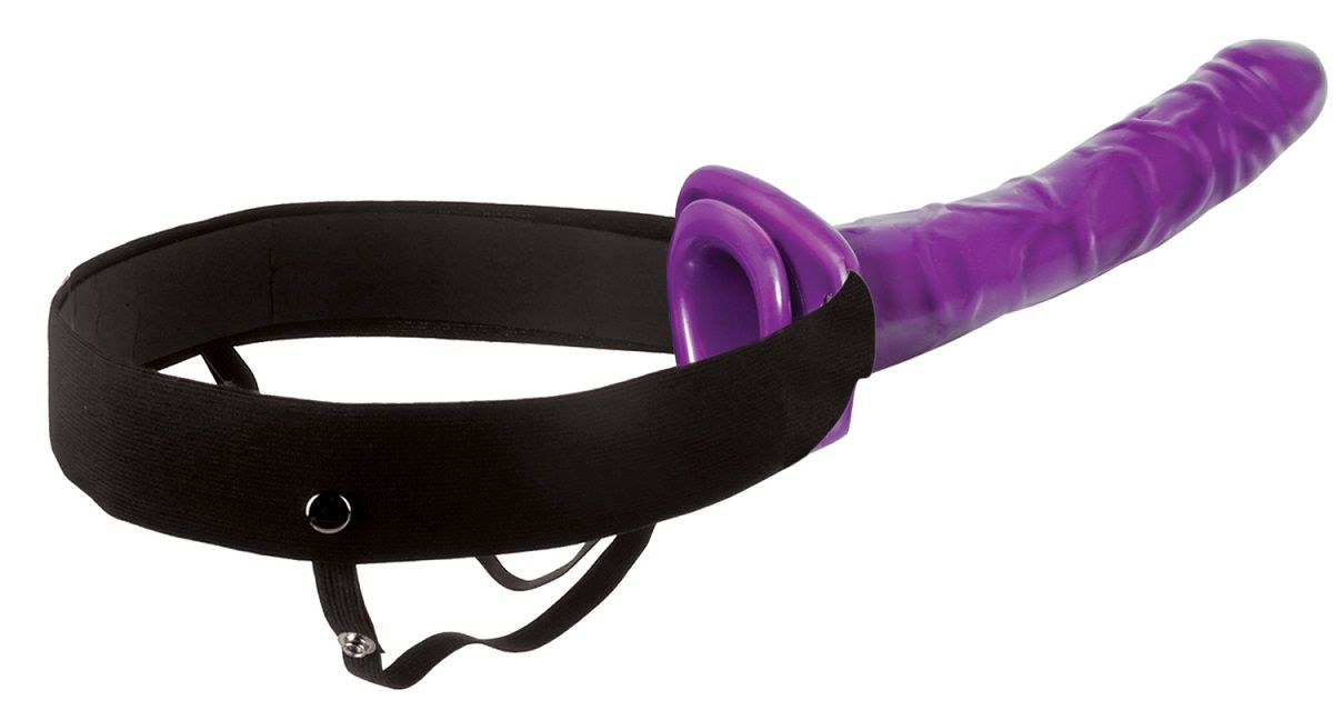     10  Purple Passion Hollow Strap-On - 24 .