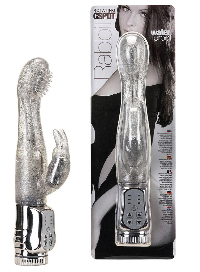       WATERPROOF ROTATING G-SPOT RABBIT - 17,5 .