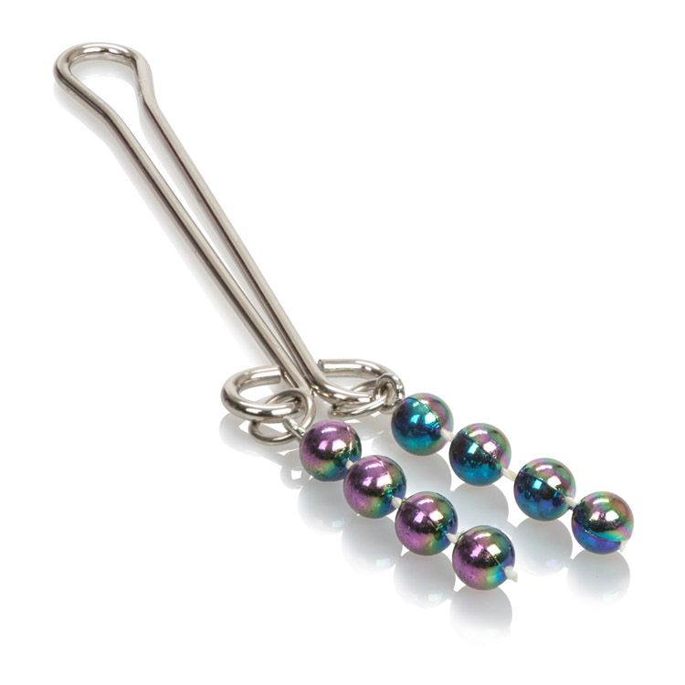        Intimate Play Beaded Clitoral Jewelry Black