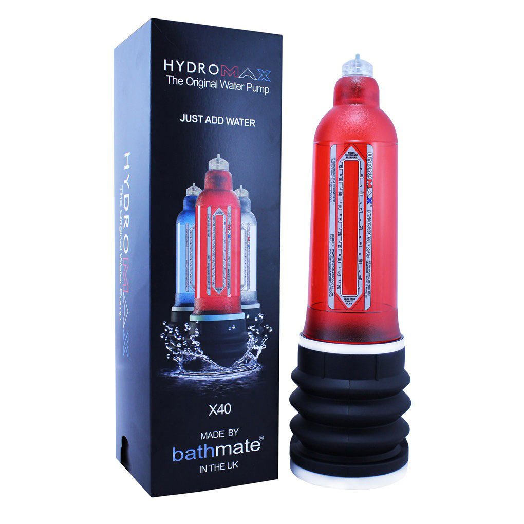  Bathmate Hydromax X40 Brilliant Red   
