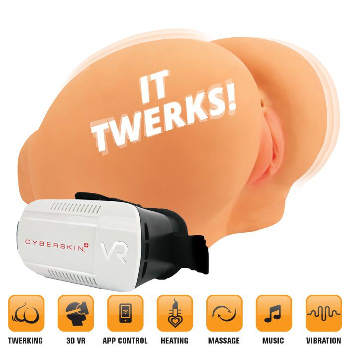    ,      CyberSkin Twerking Butt Deluxe