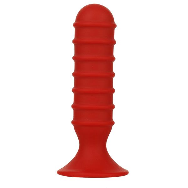      MENZSTUFF RIBBED TORPEDO PLUG - 13 .