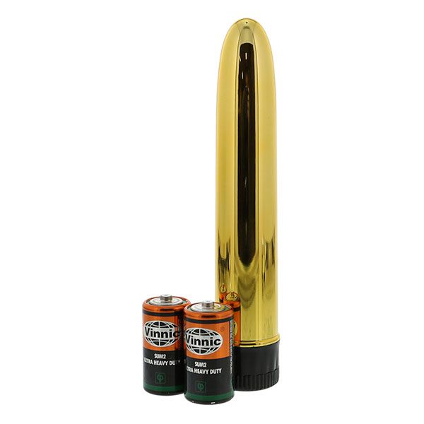        SLIM-LINE VIBRATOR GOLD - 17 .