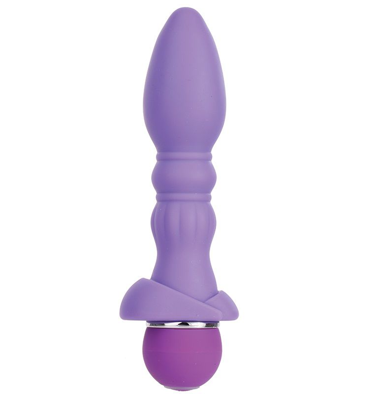      PURRFECT SILICONE ANAL VIBRATOR - 13 .