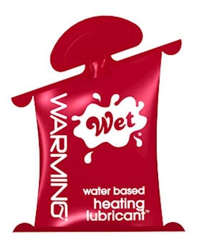   Wet Warming Gel Lubricant - 10 .