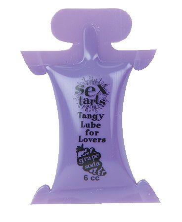     Sex Tarts Lube Grape Soda    - 6 .