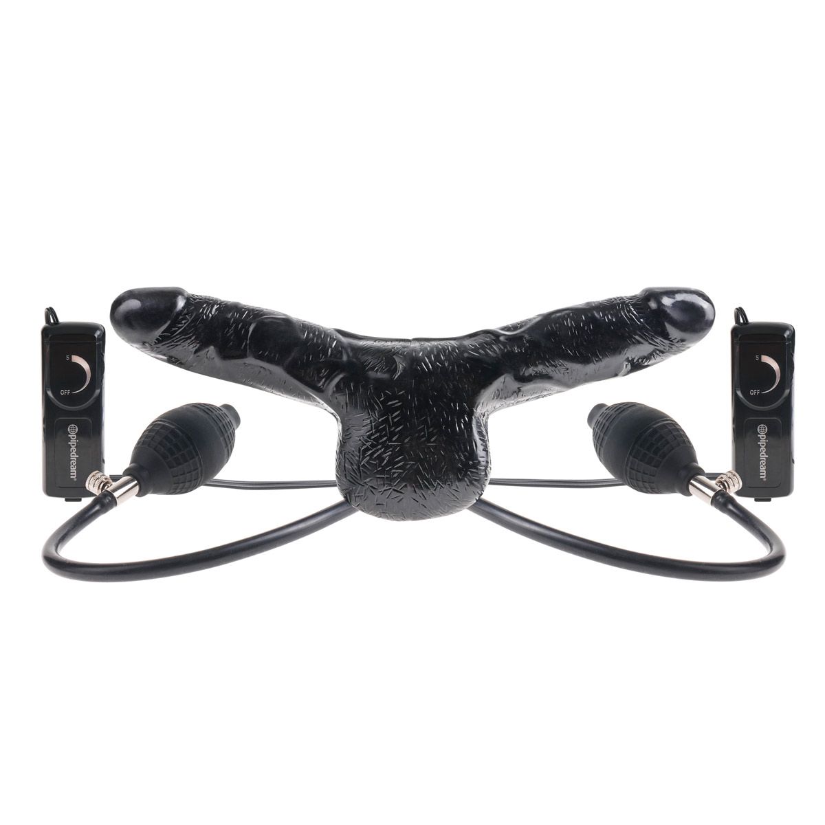     Inflatable Vibrating Double Delight  - 35,5 .
