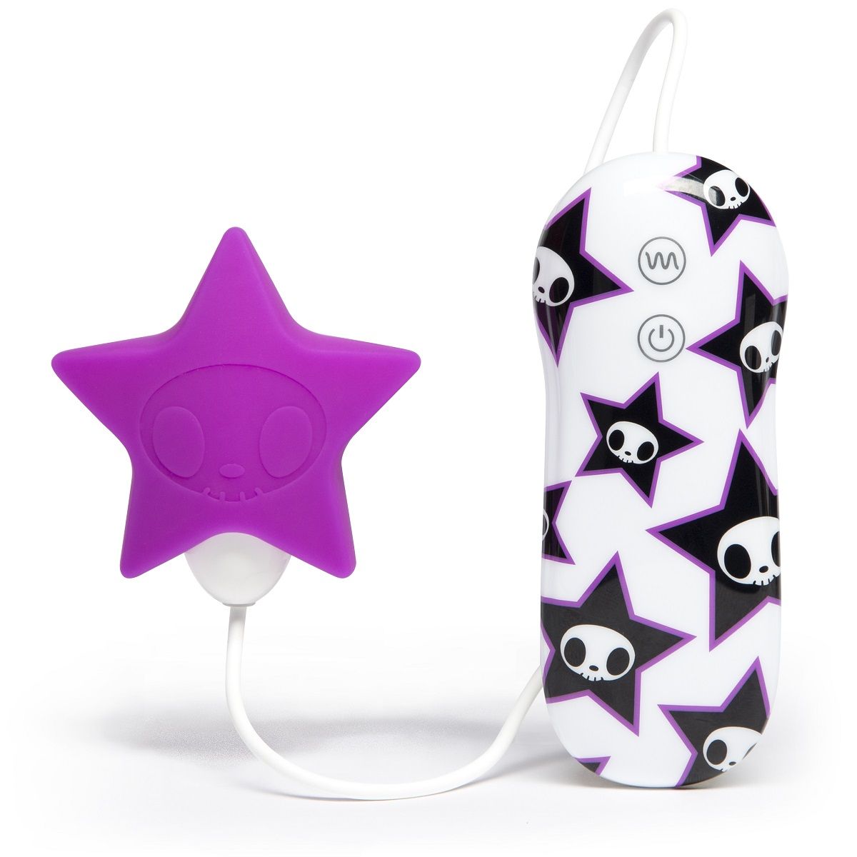   - SILICONE PINK STAR CLITORAL VIBRATOR