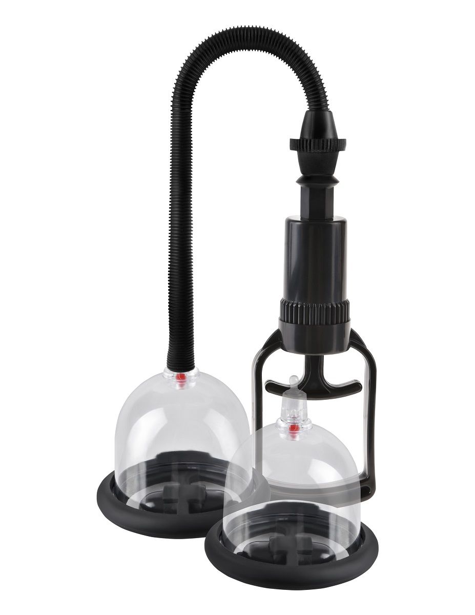   2    Deluxe Vibrating Nipple Pleasure Cups  
