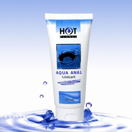      Hot Planet AQUA ANAL lubricant - 100 .