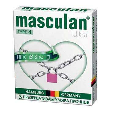 ׸   Masculan Ultra Strong - 3 .