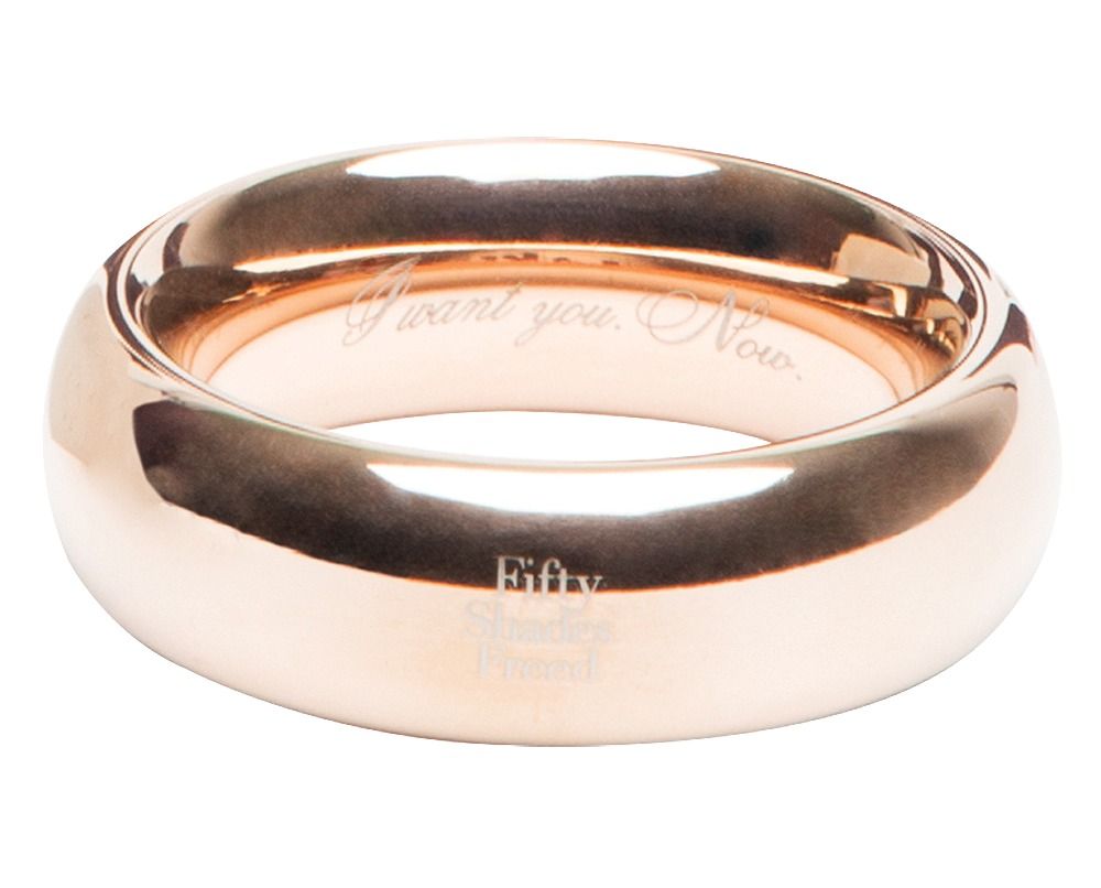    I Want You. Now. Steel Love Ring