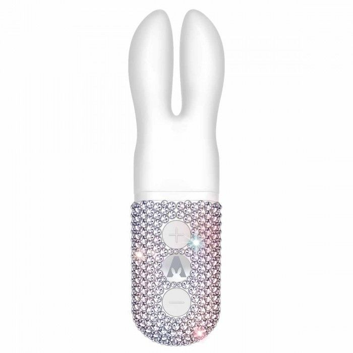     The Pocket Rabbit Crystallized White