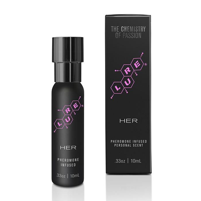       Lure Black Label For Her Pheromone Personal Scent - 10 .