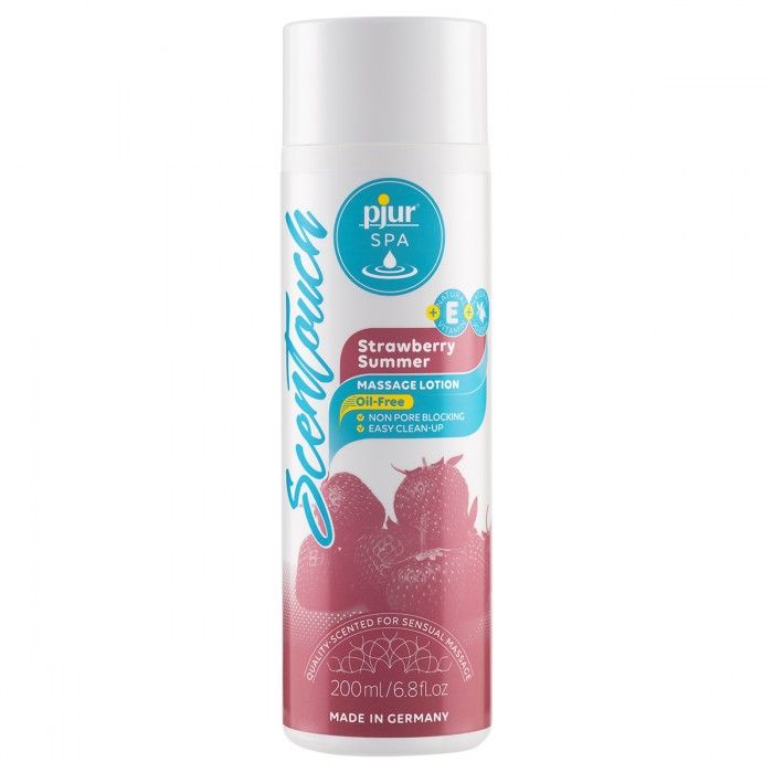      pjur SPA Scentouch Strawberry Massage Lotion - 200 .
