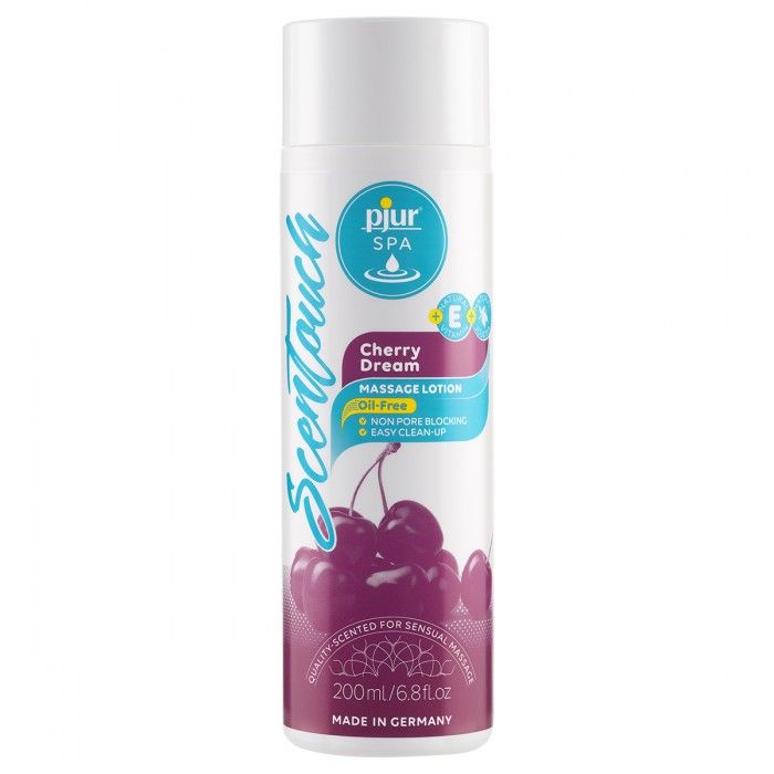      pjur SPA Scentouch Cherry Massage Lotion - 200 .