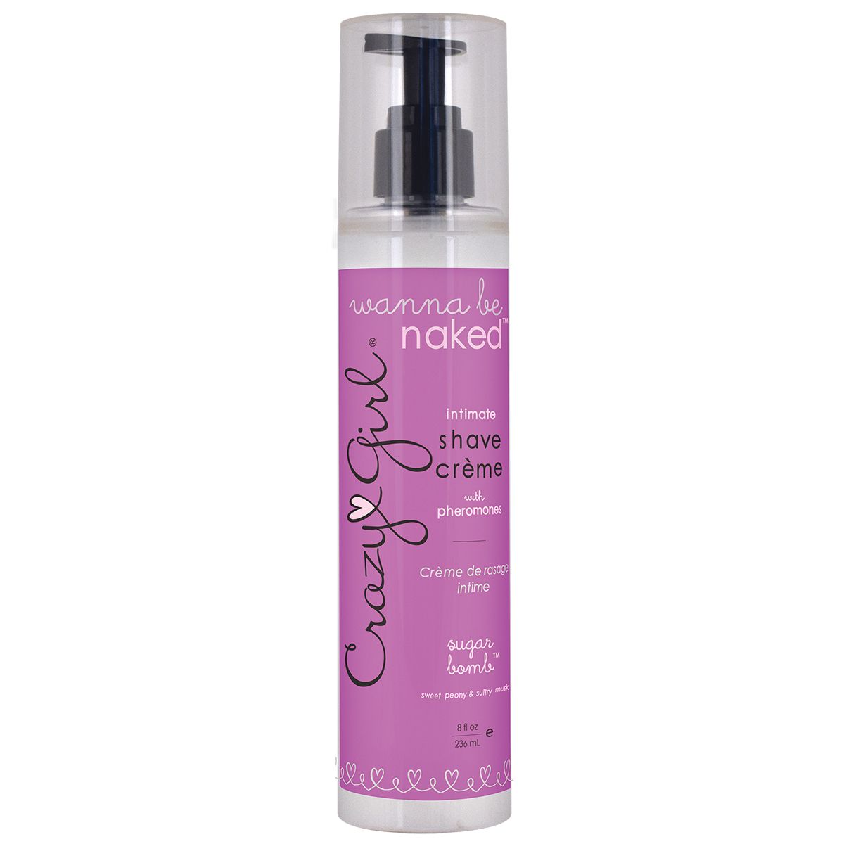     Crazy Girl Sugar Bomb, 8 Fl. Oz., Pump Bottle - 236 .