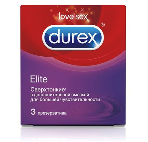   Durex Elite - 3 .