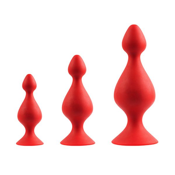   3     MENZSTUFF 3-PIECE ANAL PAWN SET