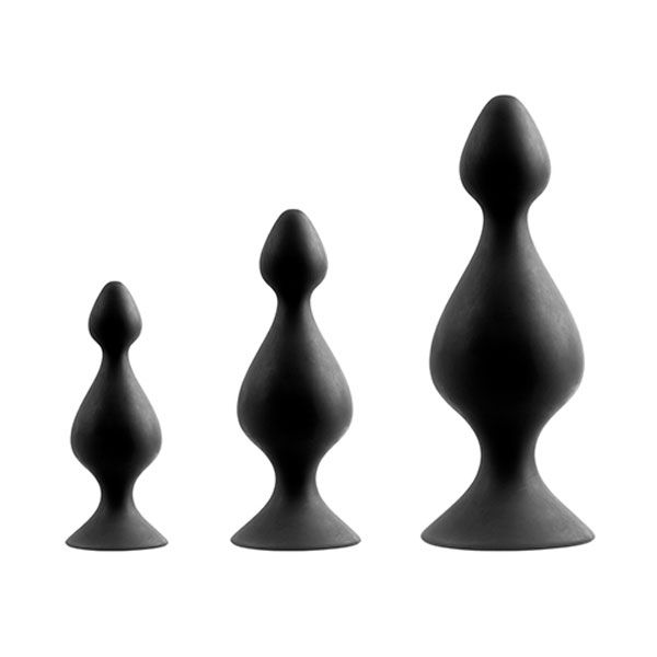   3     MENZSTUFF 3-PIECE ANAL PAWN SET