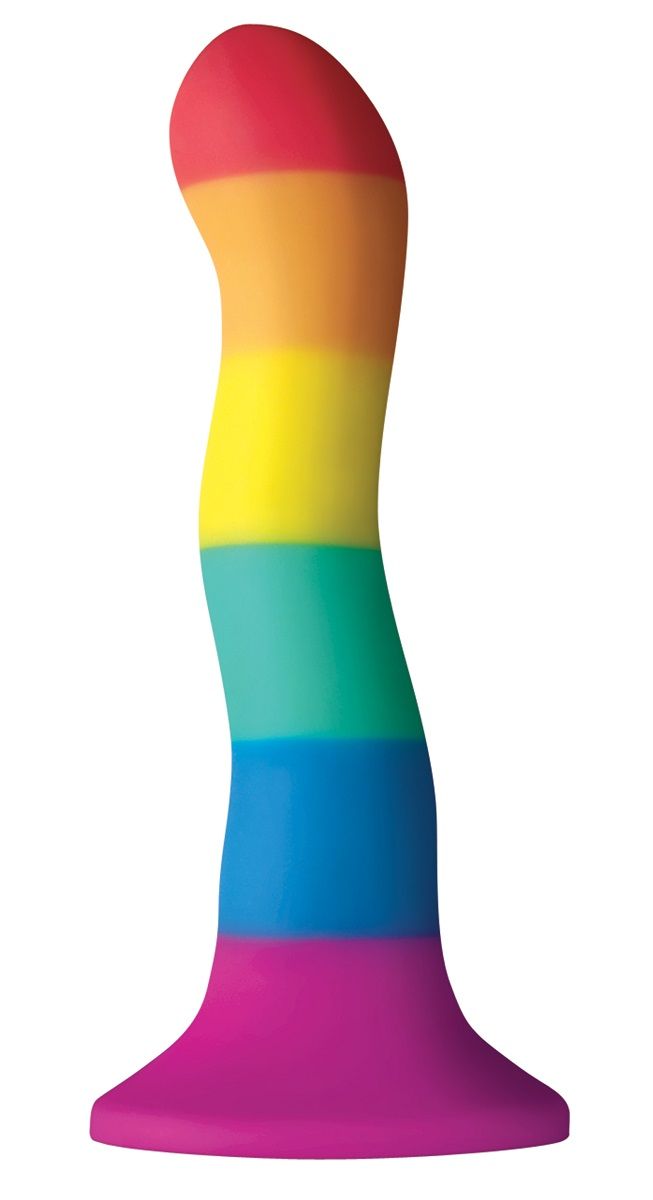    Colours Pride Edition 6  Wave Dildo - 19 .