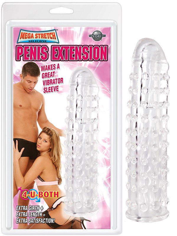 - Mega Stretch Silicone Penis Extension