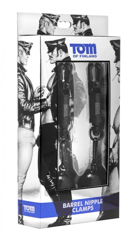      Tom of Finland Barrel Nipple Clamps  
