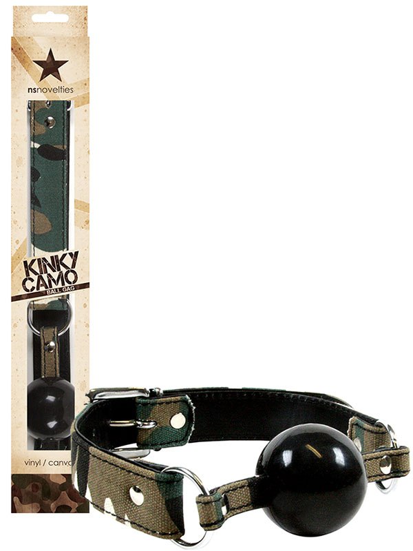  Kinky Camo Ball Gag  
