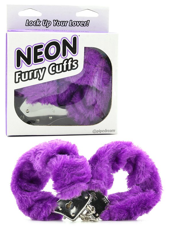   Neon Furry Cuffs  