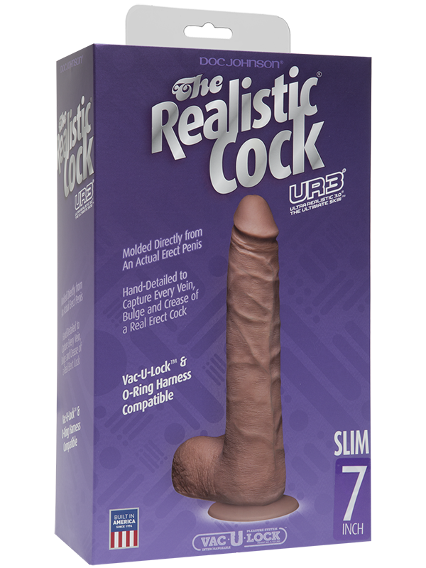   Realistic Cock UR3 7 Slim  