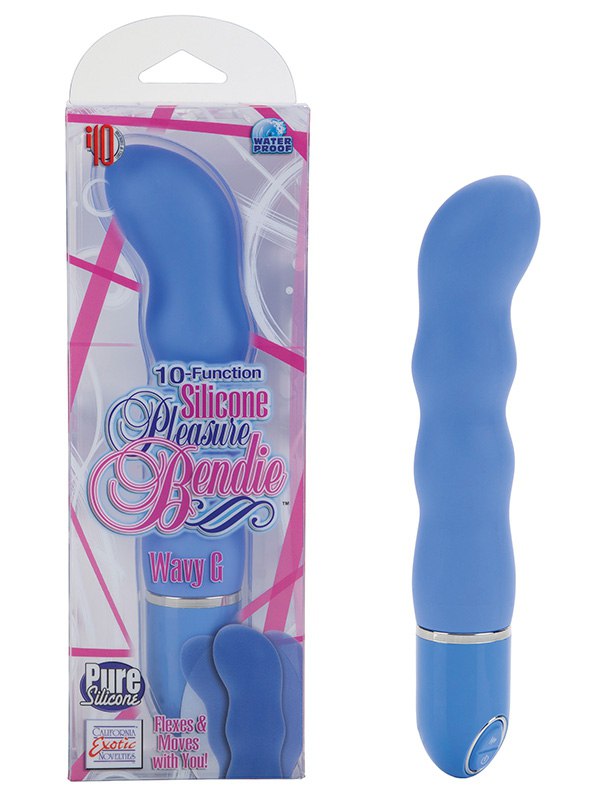 10-Function Silicone Pleasure Bendie Wavy G's