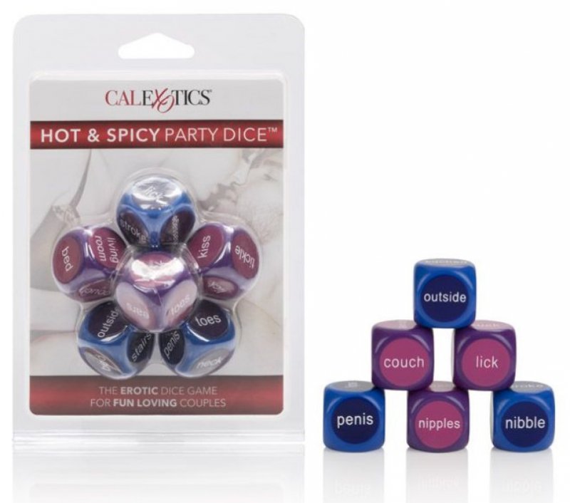   6     Calexotics Hot & Spicy Party Dice  , 