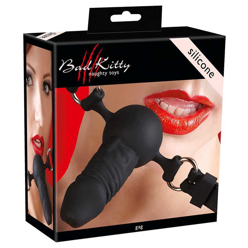 - Bad Kitty Silikon Knebel - 