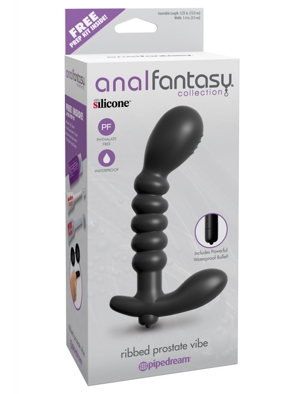    Ribbed Prostate Vibe    