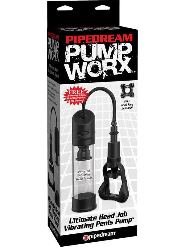  Ultimate Head Job Vibrating Penis Pump   - 