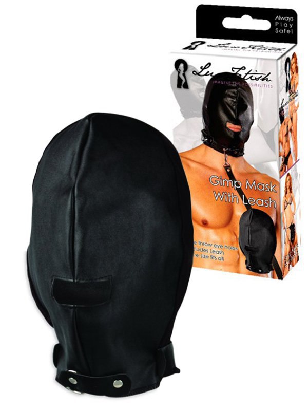      Gimp Mask With Leash  
