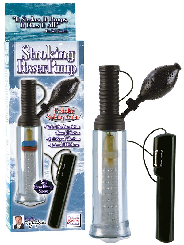   Dr. Joel Kaplan Stroking Power Pump    