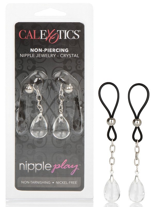    Non-Piercing Nipple Jewelry - Crystal    