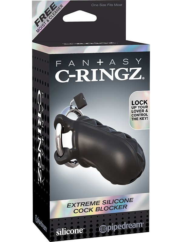   Extreme Silicone Cock Blocker  