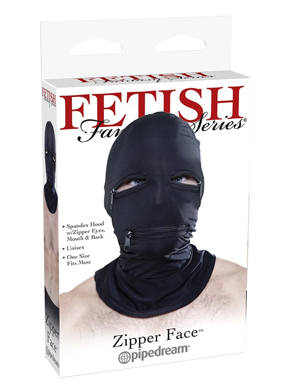      Zipper Face Hood  