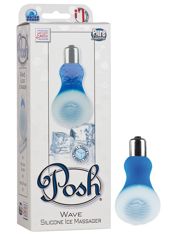 -    Posh Silicone Ice Massager Wave  