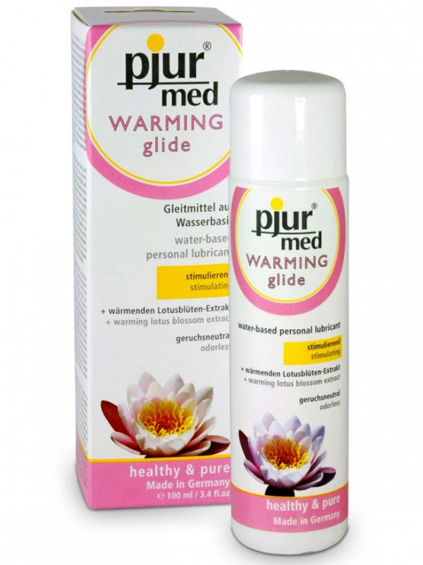   Pjur med Warming glide - 100 