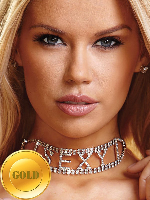    Ann Devine - Sexy Rhinestone Choker  