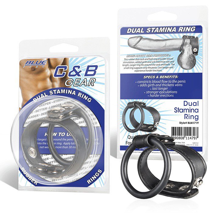    Blueline Dual Stamina Ring  