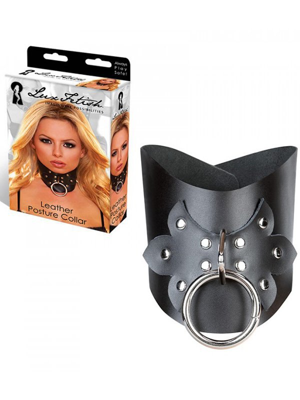         Leather Posture Collar  